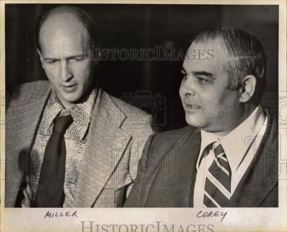 Press Photo Messrs. Miller and Corey - saa97357- Historic Images