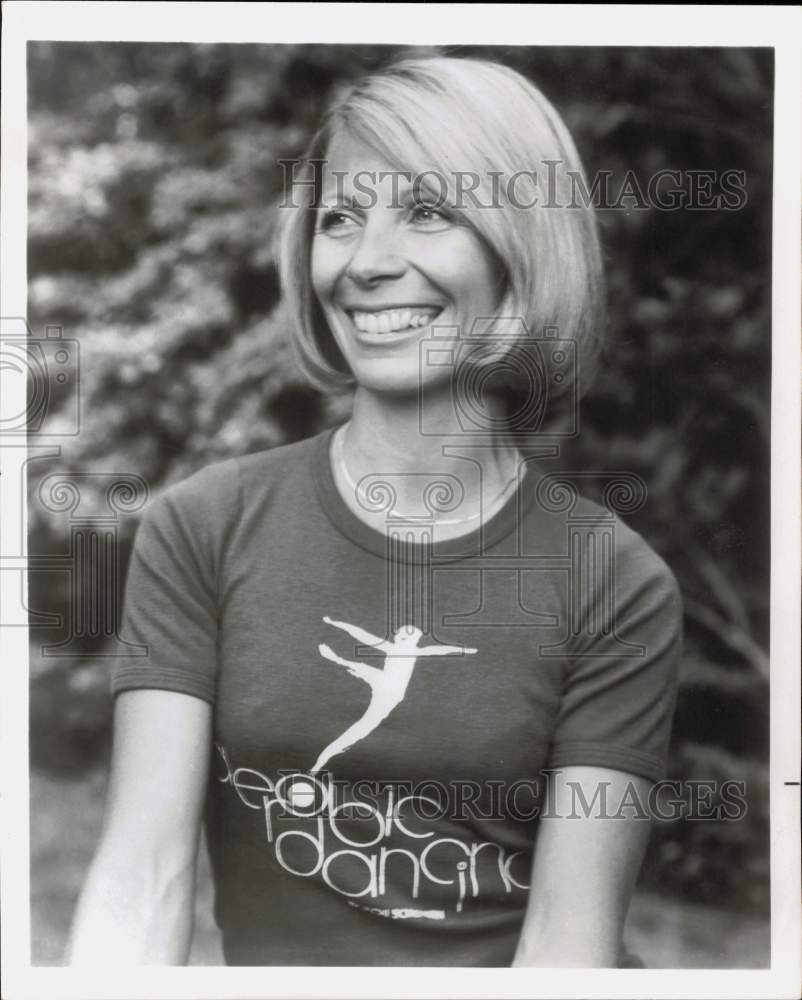 Press Photo Jacki Sorensen Aerobic Dancing - saa99597- Historic Images