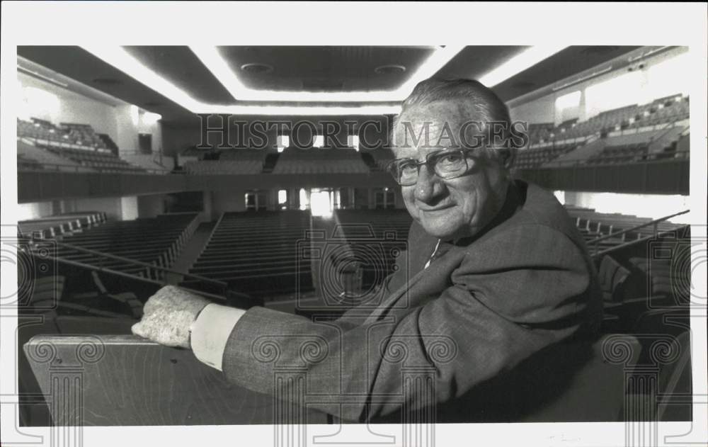 Press Photo Rev. Dan McLendon, Trinity Baptist Church, Texas - sab00286- Historic Images