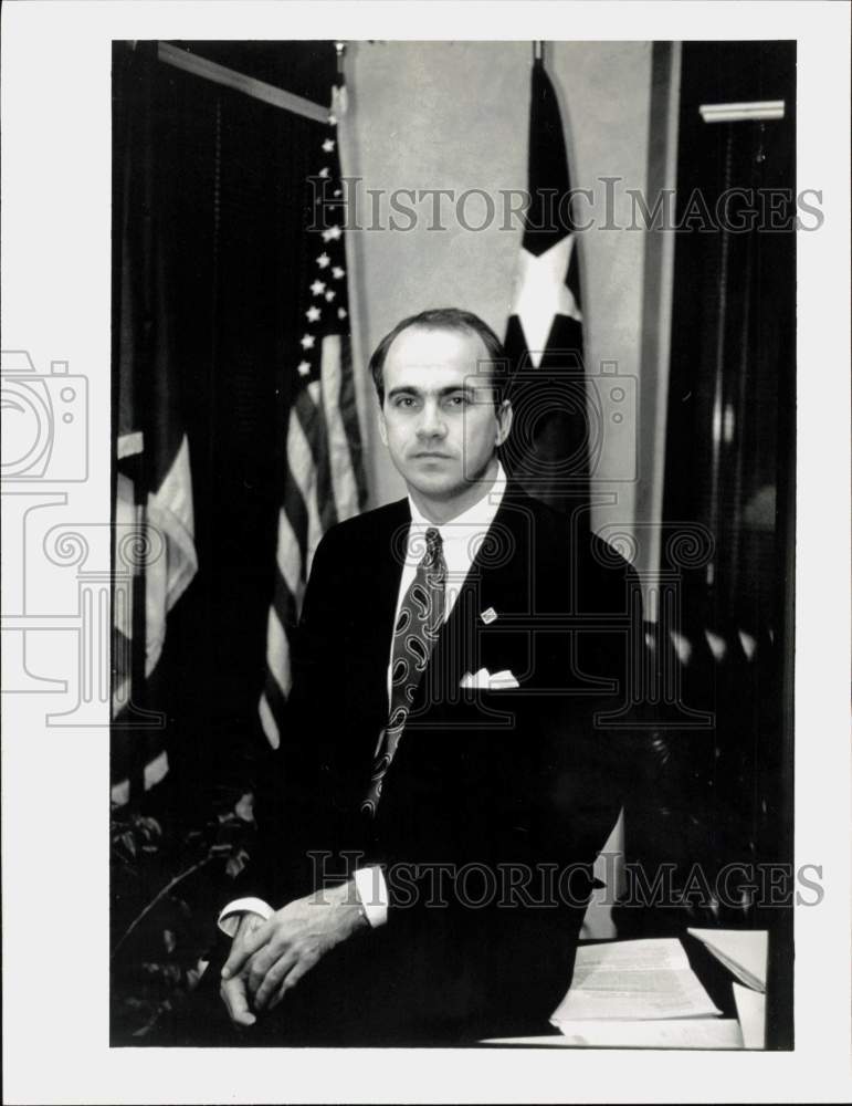 1991 Press Photo Tom Travis - sab08842- Historic Images