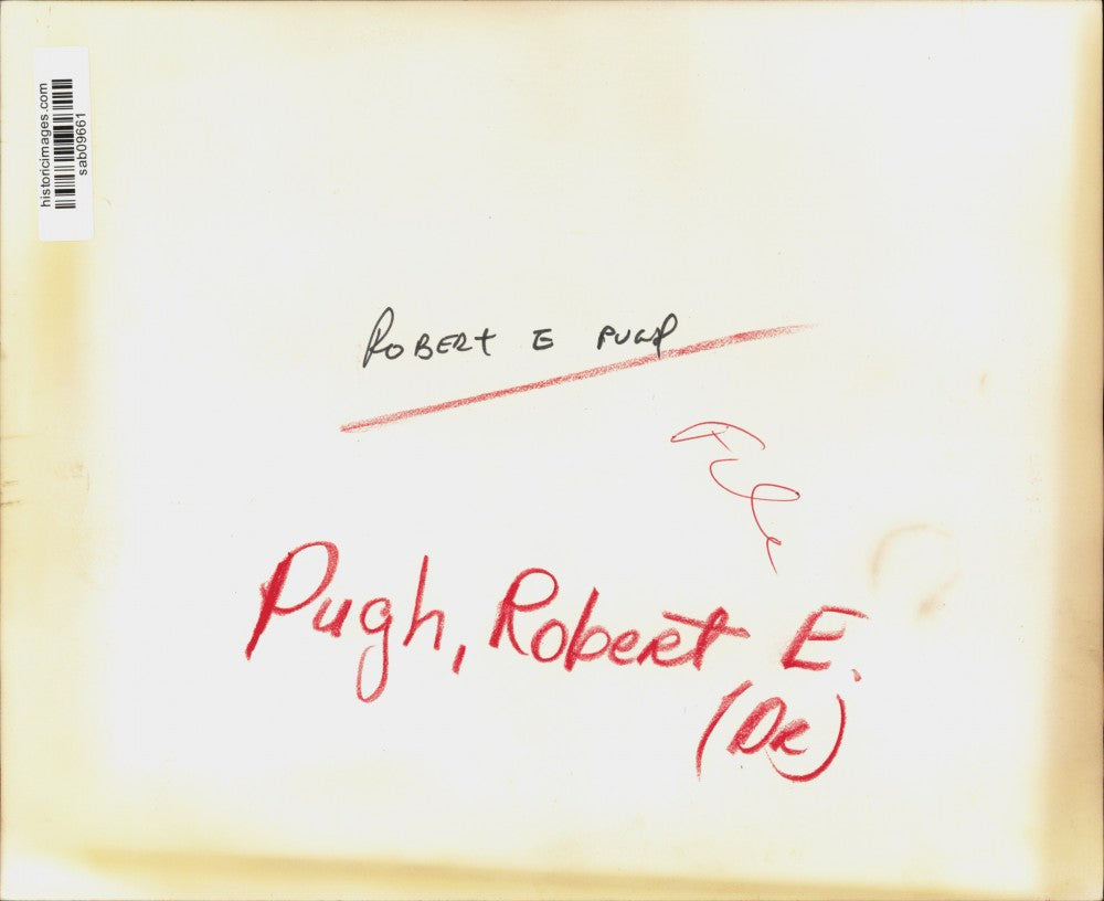 Press Photo Dr. Robert E. Pugh - sab09661