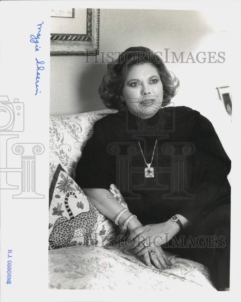 Press Photo Maggie Sheerin in her Home - sab10243