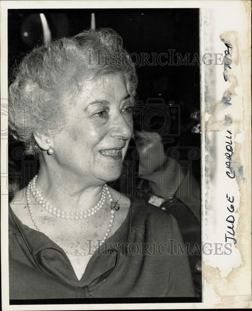 Press Photo Judge Caroline K. Simon, Texas - sab12508