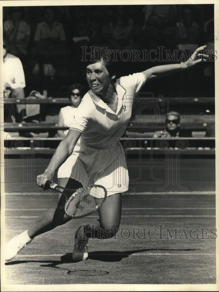 1970 Press Photo Tennis pro Rosie Casals - sab16793- Historic Images