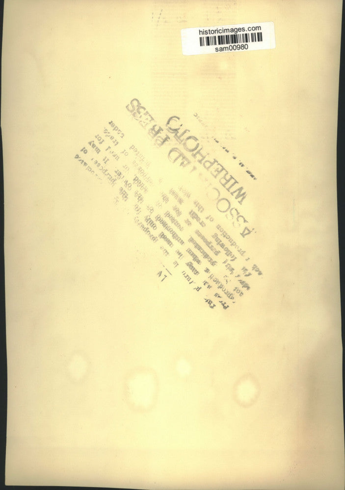 1948 Press Photo Robert Csolinski charged with insulting Russian officers