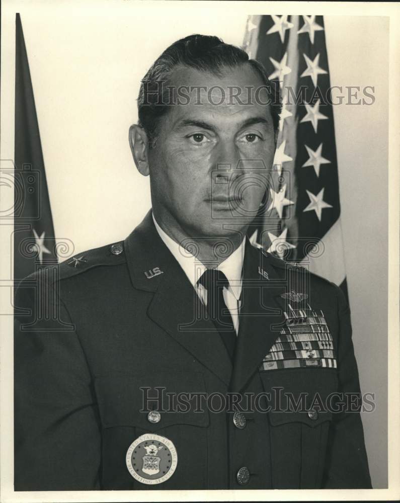 Press Photo Brigadier General Conrad S. Allman, United States Air Force