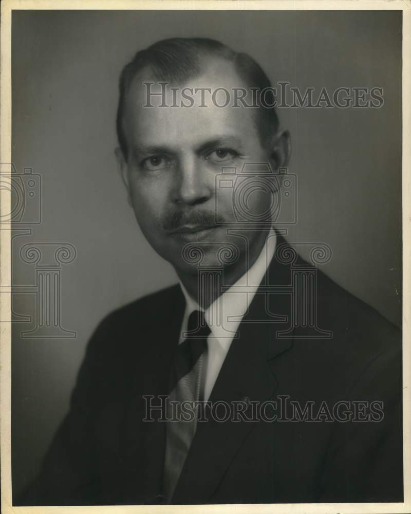 1956 Press Photo John C. Broger, Deputy Director Armed Forces Information- Historic Images