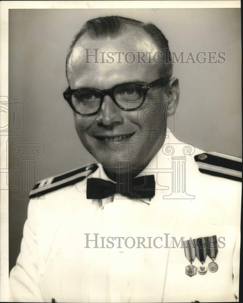 1966 Press Photo Captain Herman G. Vincent, U.S. Air Force - sam03386