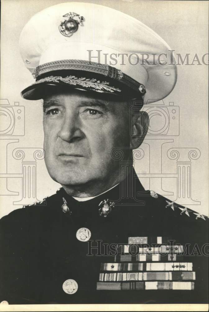1955 Press Photo General Alexander Vandegrift - sam03630