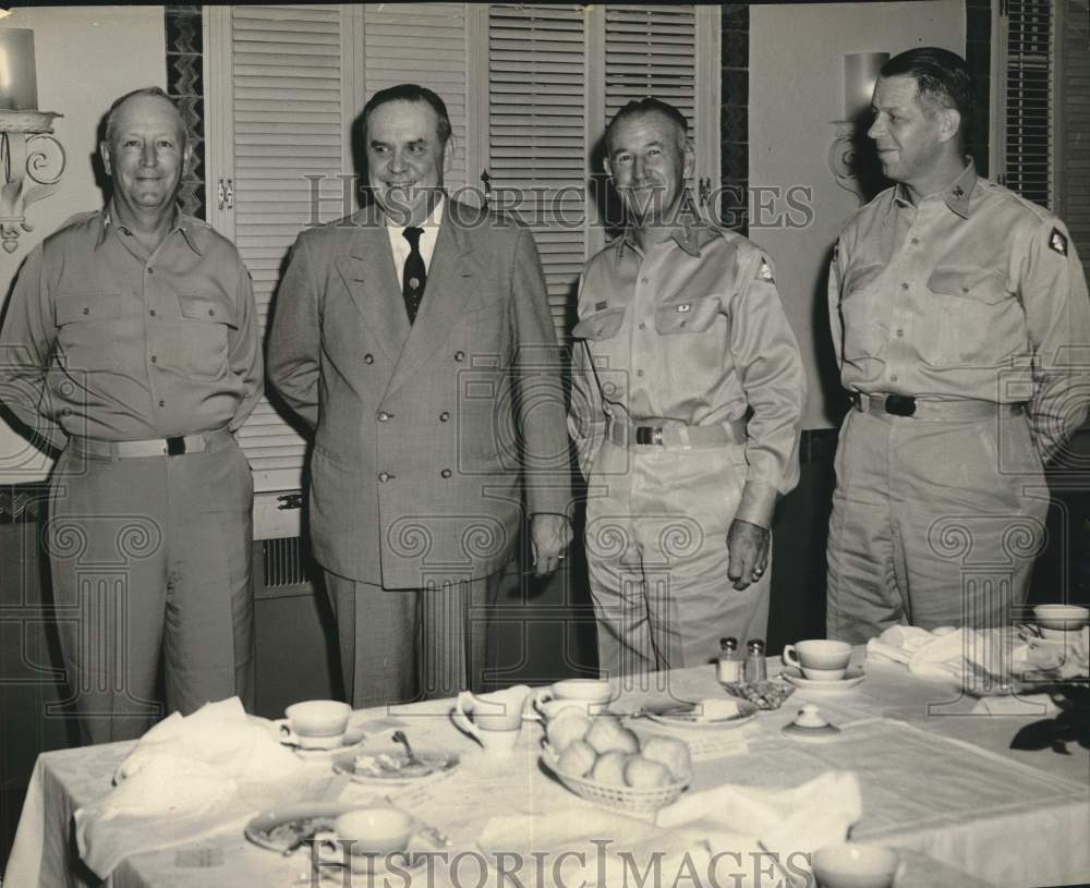 1954 Press Photo Paul Kilday and officials of Public Information Council- Historic Images