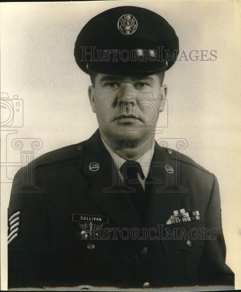 1966 Press Photo Air Force Tack Sargent James F. Sullivan Jr. - sam04356- Historic Images