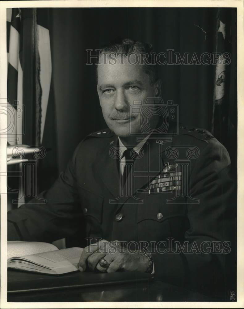 1965 Press Photo W. S. Stone, Lieutenant General in USAF, Deputy Chief of Staff