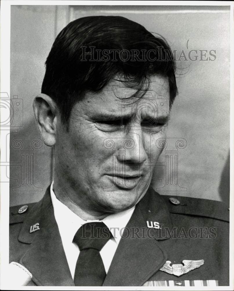 Press Photo Lieutenant Colonel Mike Terrill, Director P.I.O., Lackland, Texas- Historic Images