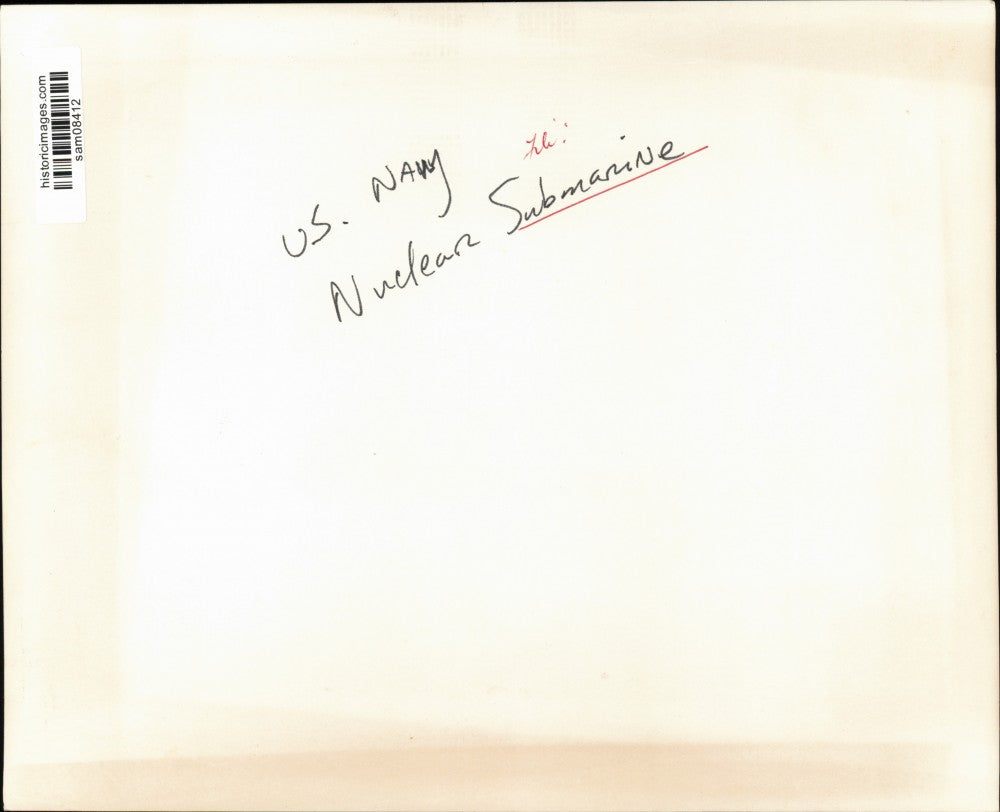 Press Photo United States Navy Nuclear Submarine - sam08412