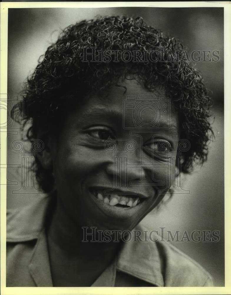 1985 Press Photo Willie Canady, shortest limousine driver, Texas - sap00703- Historic Images