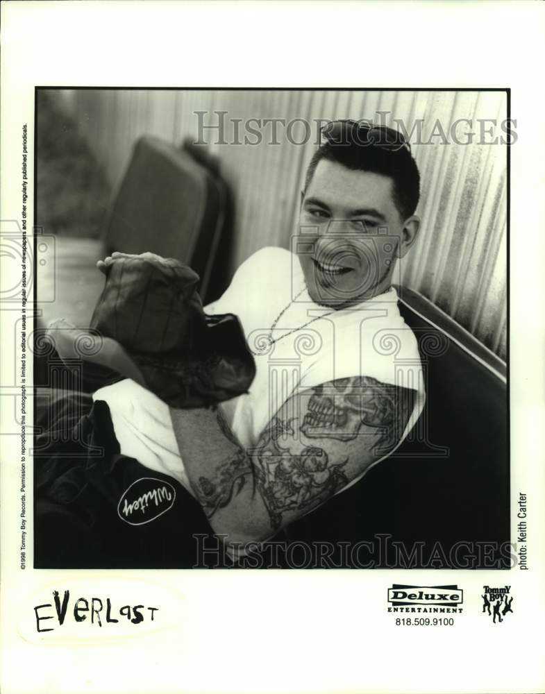 1998 Press Photo Everlast, American rapper, singer, songwriter and musician.- Historic Images