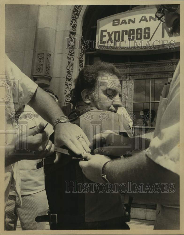 1979 Press Photo Ron Fable, San Antonio area magician and illusionist.- Historic Images