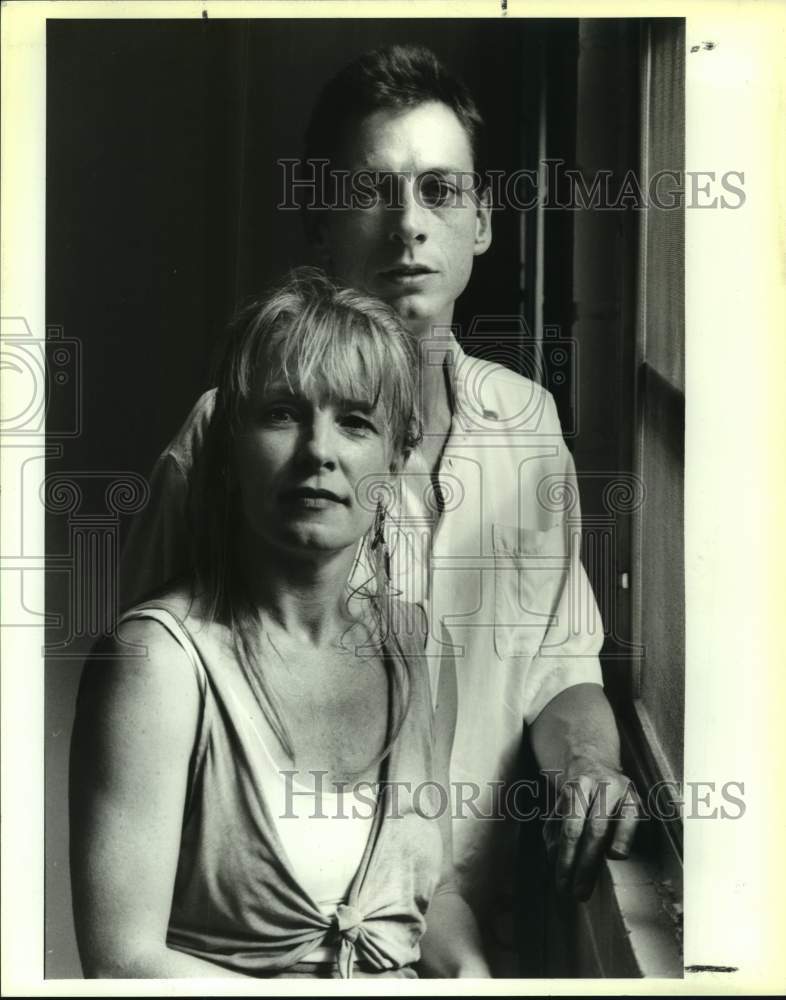 1994 Press Photo Carina Lawton and Kevin McGee of Carina Lawton Dance Troupe.- Historic Images