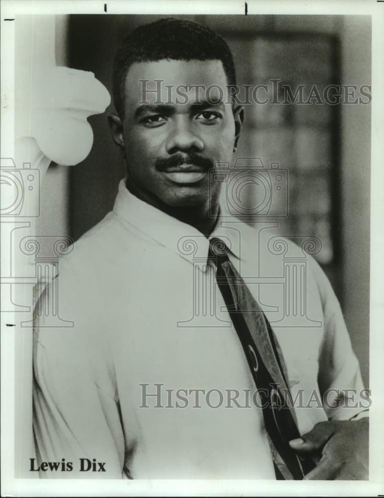 1993 Press Photo Lewis Dix, American comedian and actor. - sap02050- Historic Images