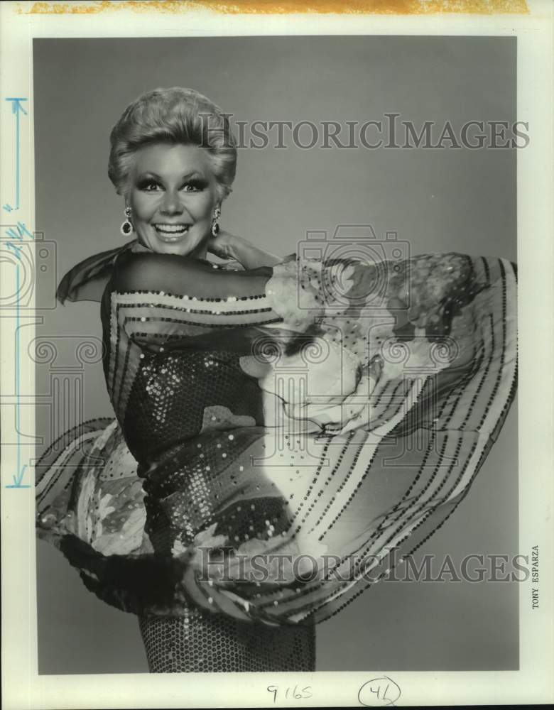 1981 Press Photo Mitzi Gaynor, American actress, singer, and dancer. - sap02111- Historic Images