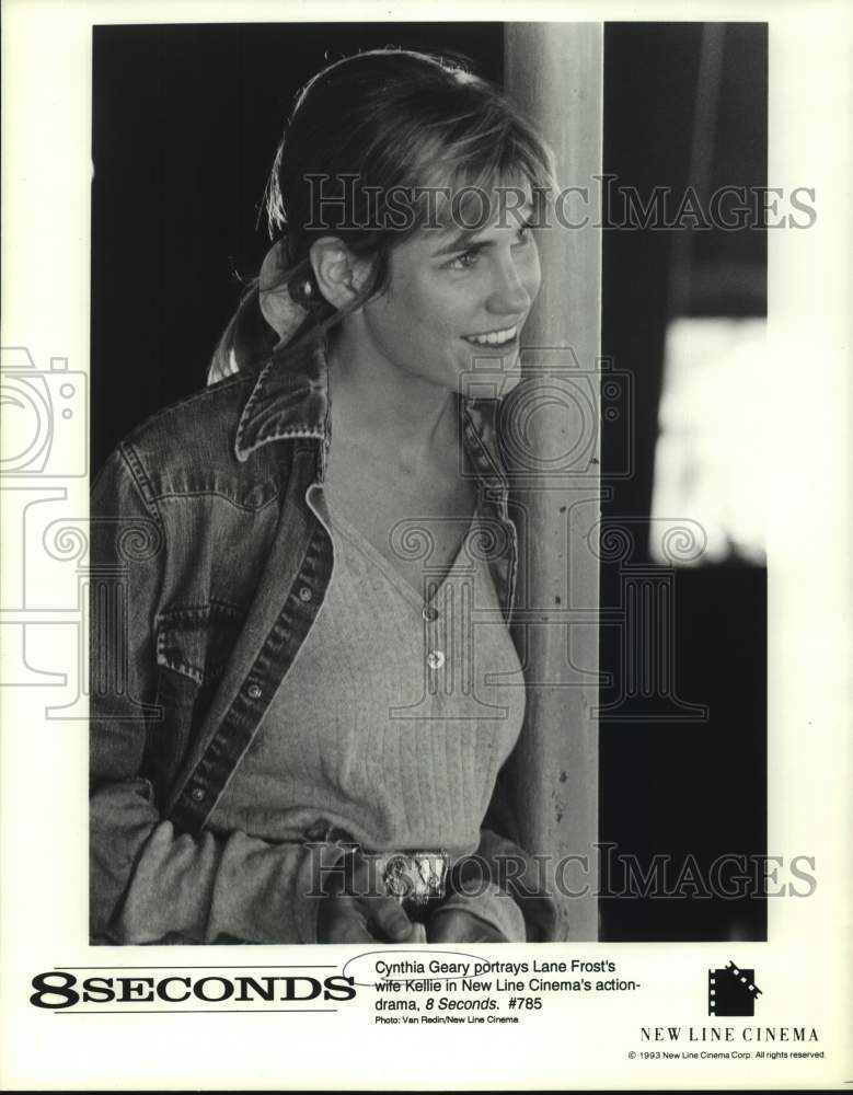 1993 Press Photo Cynthia Geary in a scene from 8 Seconds. - sap02227- Historic Images