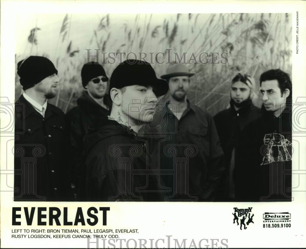 1999 Press PhotoSix Members of the band Everlast - sap02483- Historic Images