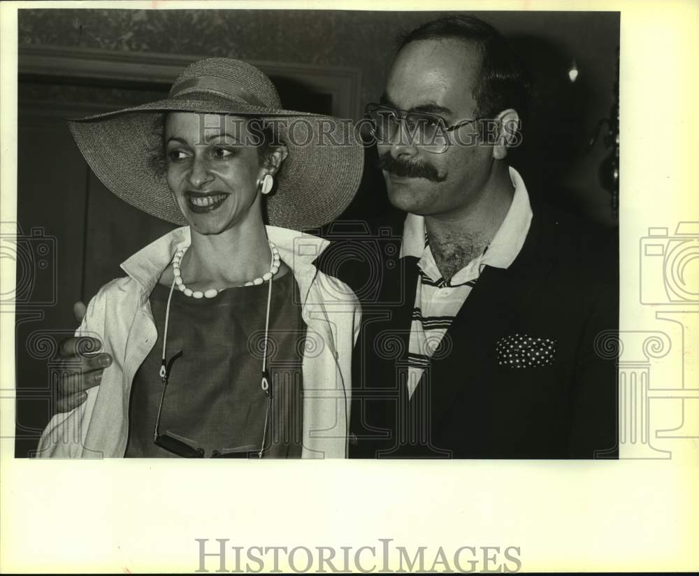 1984 Press Photo Eva Avdokimova with Michael Gregori at La Mansion Del Rio- Historic Images