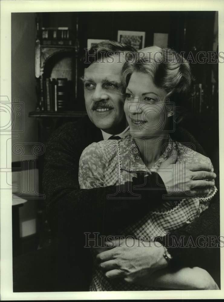 Press Photo Actor Pat Hingle and Actress Lynn Carline - sap04560