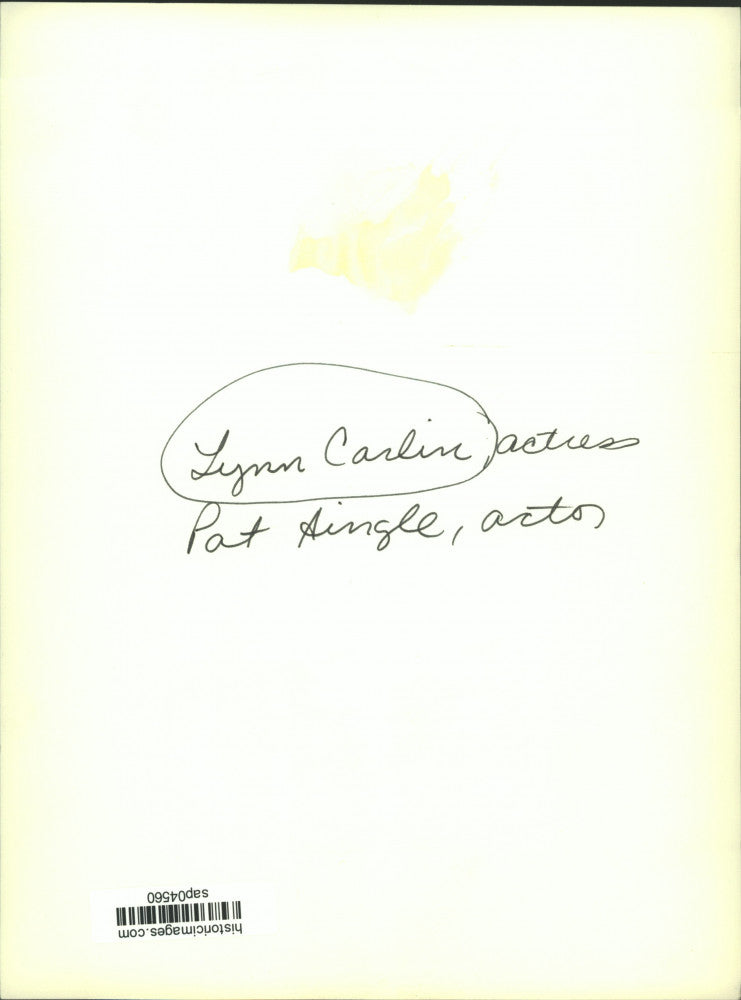 Press Photo Actor Pat Hingle and Actress Lynn Carline - sap04560