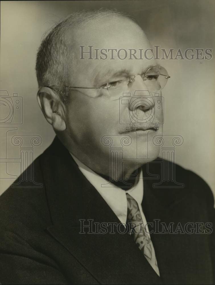 Press Photo H.V. Kaltenborn, NBC anchor for Inauguration of Dwight D. Eisenhower