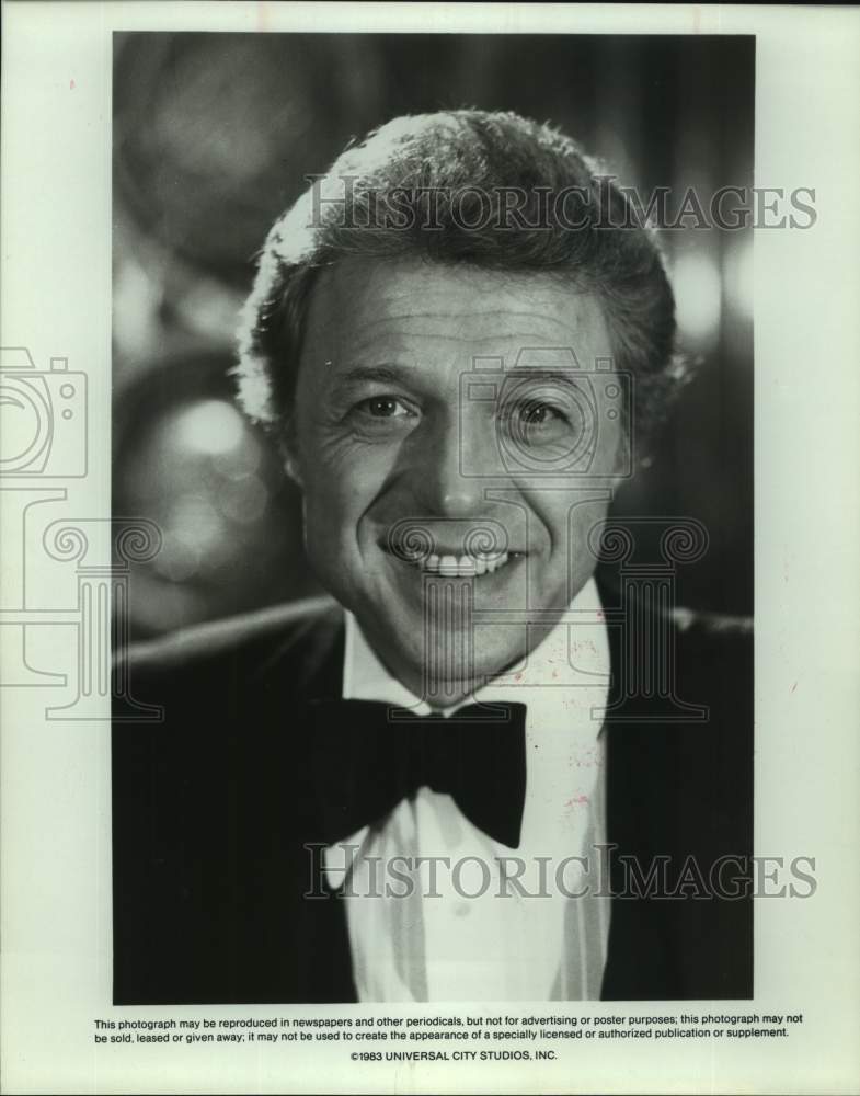 1983 Press Photo Actor Steve Lawrence, Closeup Portrait - sap06327- Historic Images