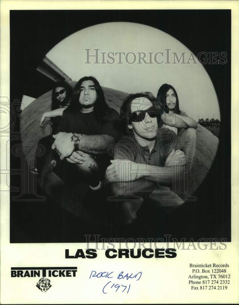 1997 Press Photo Las Cruces, doom metal band from San Antonio, Texas.- Historic Images