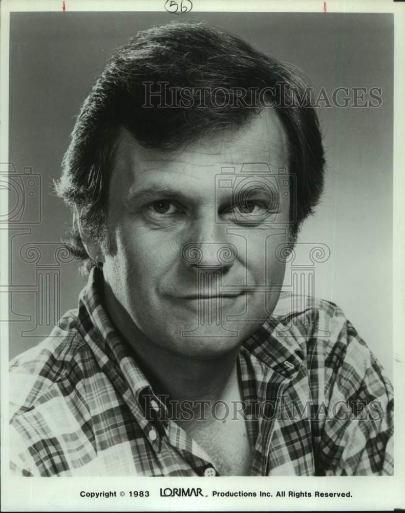 1981 Press Photo Actor Ken Kercheval, Cliff Barnes on &quot;Dallas&quot; Television Show- Historic Images