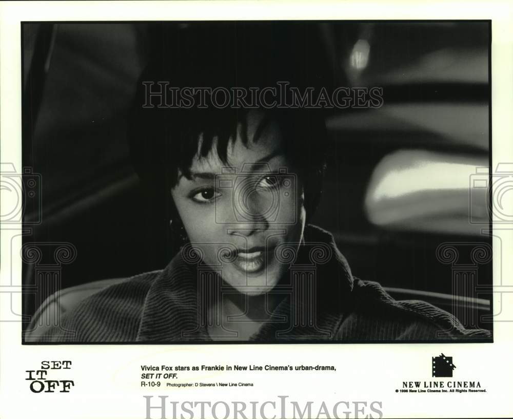 1996 Press Photo Vivica Fox in a scene from Set It Off. - sap07022- Historic Images