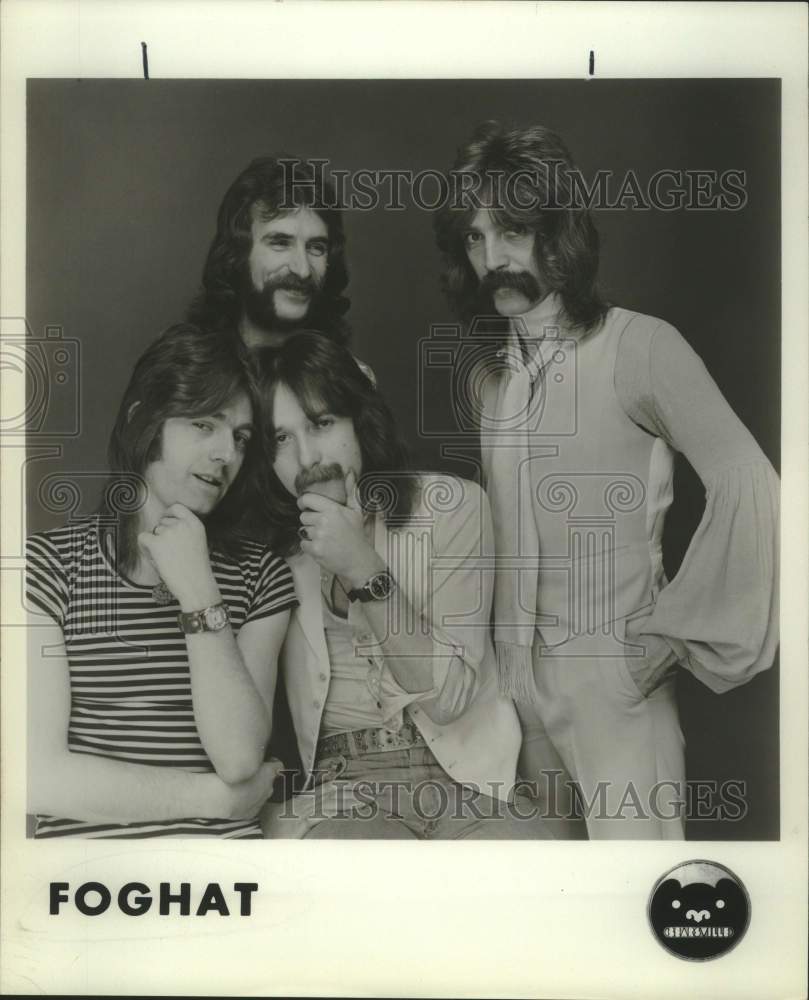 1978 Press Photo Four Members of the rock band Foghat - sap07560- Historic Images