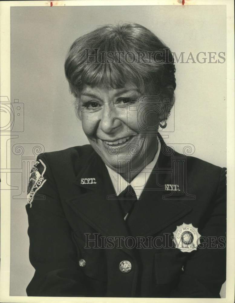 1984 Press Photo Writer/Comedienne Selma Diamond in "Night Court" on NBC-TV- Historic Images