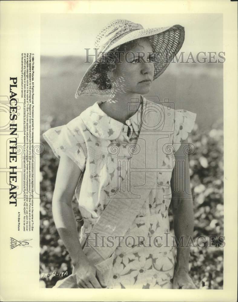 1984 Press Photo Actress Sally Field in &quot;Places In The Heart&quot; movie scene- Historic Images