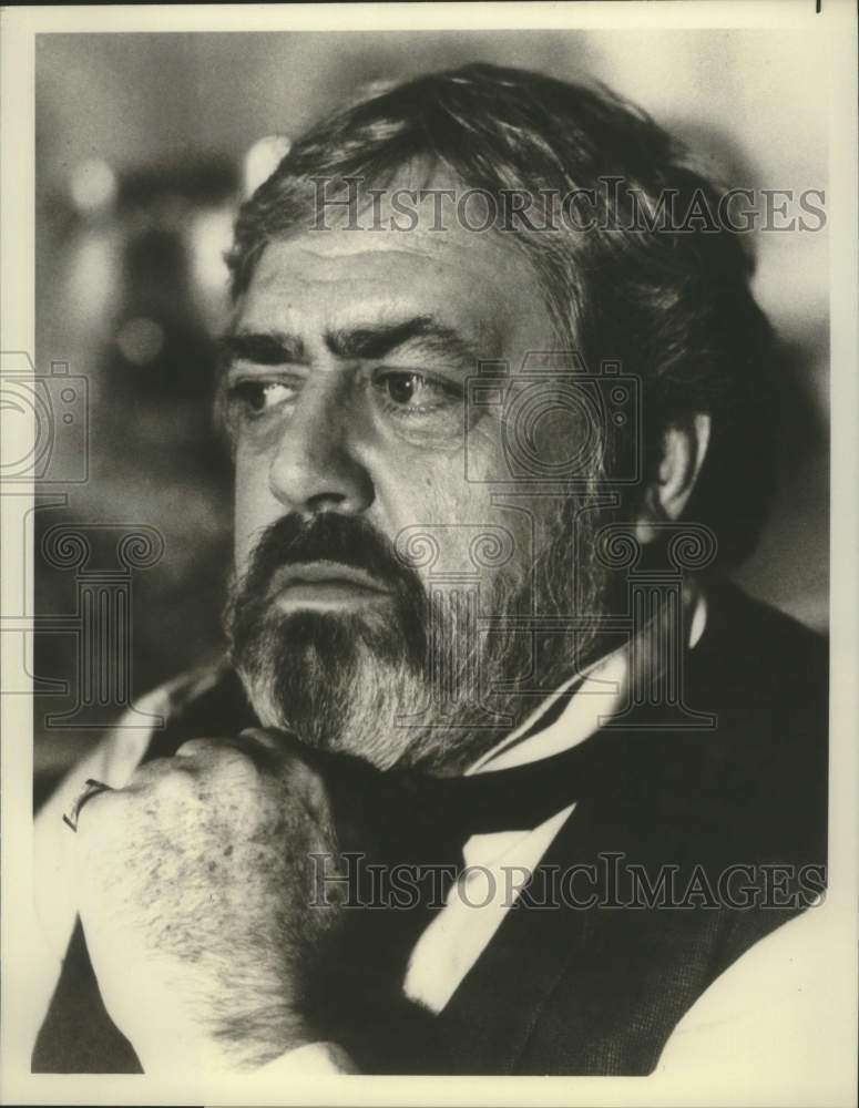 1978 Press Photo Actor Raymond Burr in &quot;Centennial&quot; on NBC Television Network- Historic Images