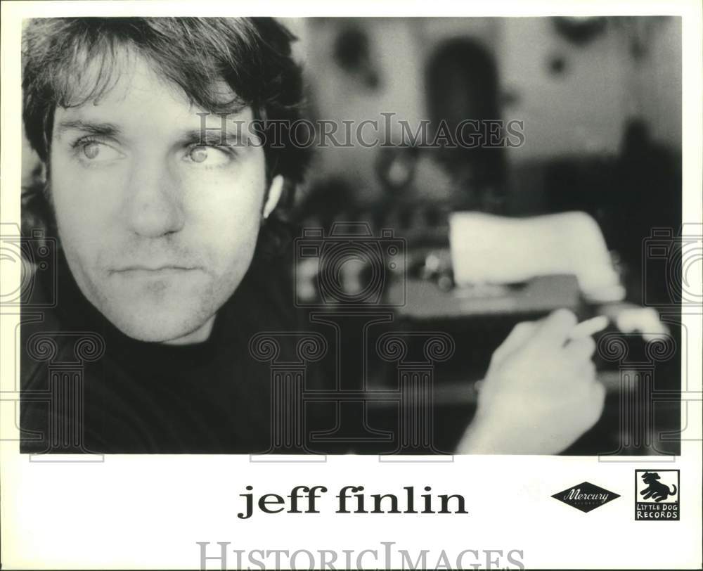 1997 Press Photo Musician Jeff Finlin in portrait for Dogs In Heaven Tour- Historic Images