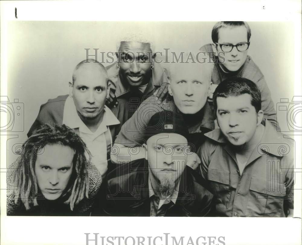 1999 Press Photo Seven Members of the Ska Band Buck-O-Nine - sap08604- Historic Images