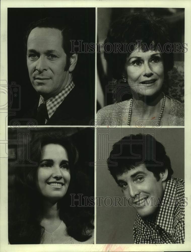 1978 Press Photo Four Actors in portrait for &quot;All My Children&quot; on ABC Television- Historic Images