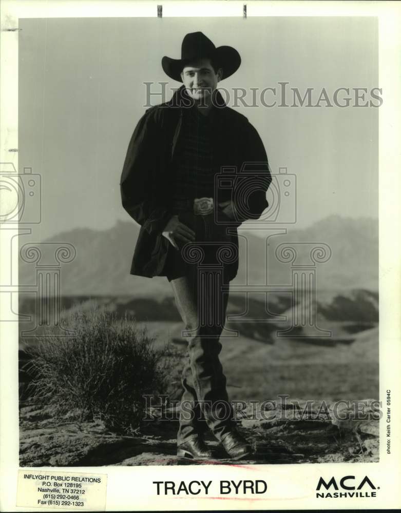 1998 Press Photo Singer Tracy Byrd, Country Musician - sap08964- Historic Images