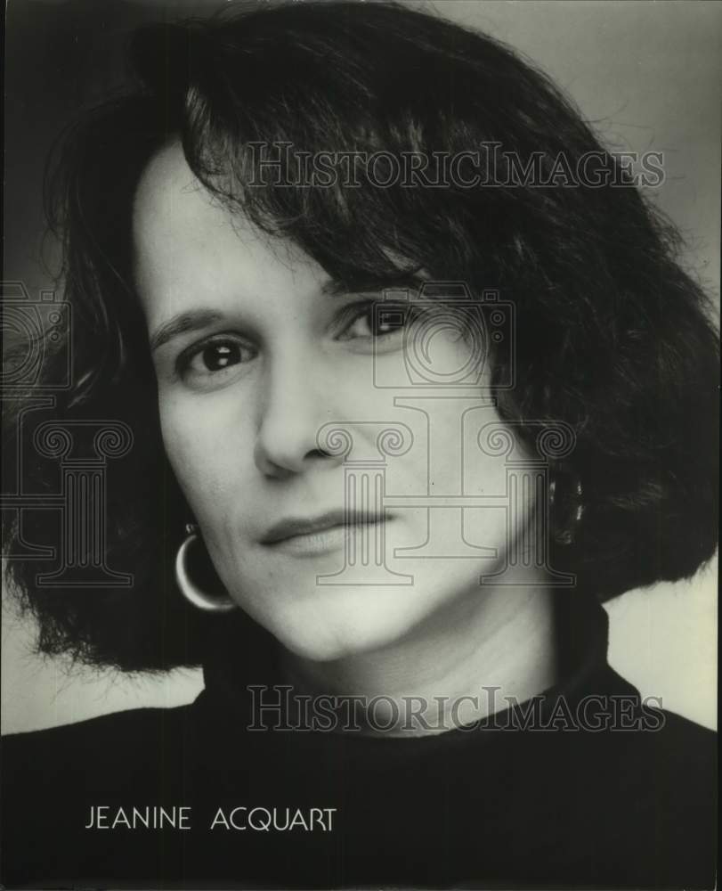 1992 Press Photo Jeanine Acquart of The Rock Band "Paris By Night" - sap09080- Historic Images