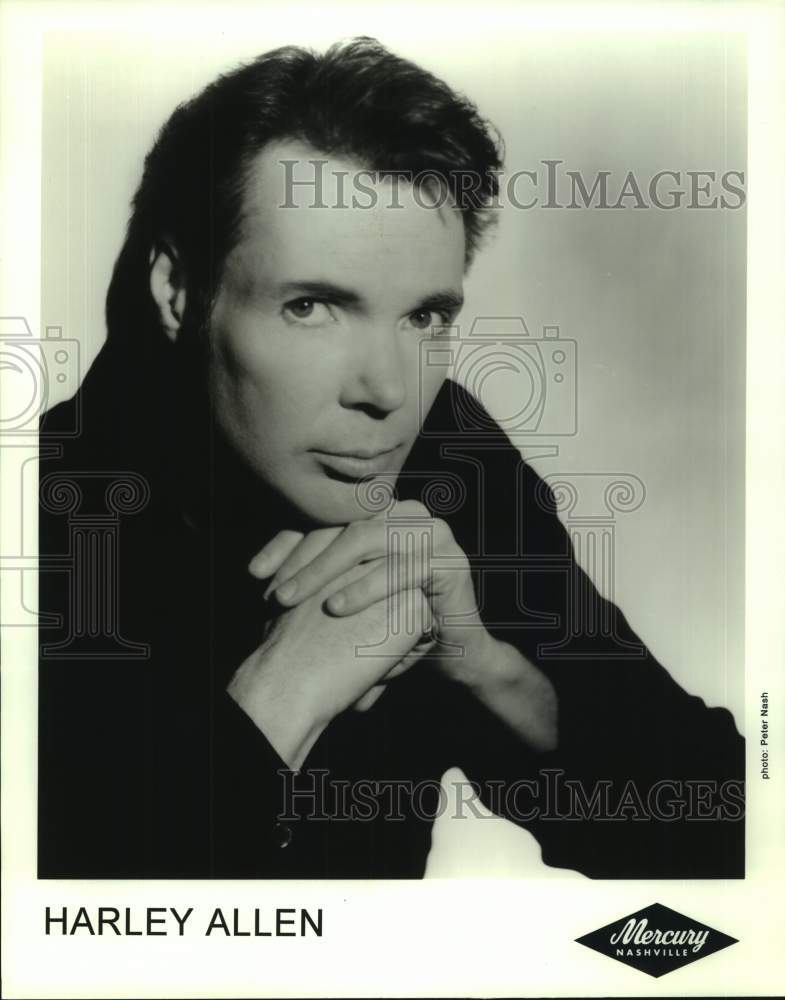 2000 Press Photo Musician Harley Allen in closeup portrait - sap09140- Historic Images