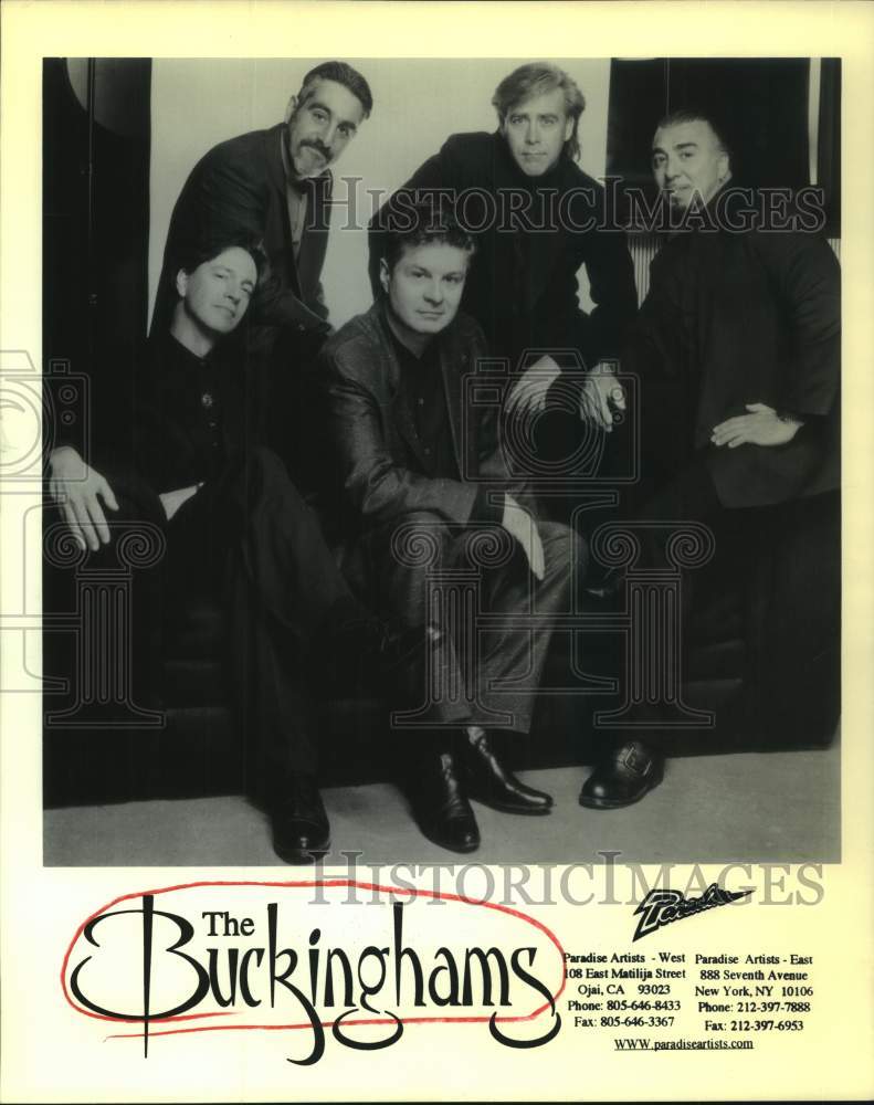 2000 Press Photo Five Members of the musical group The Buckinghams - sap09309- Historic Images