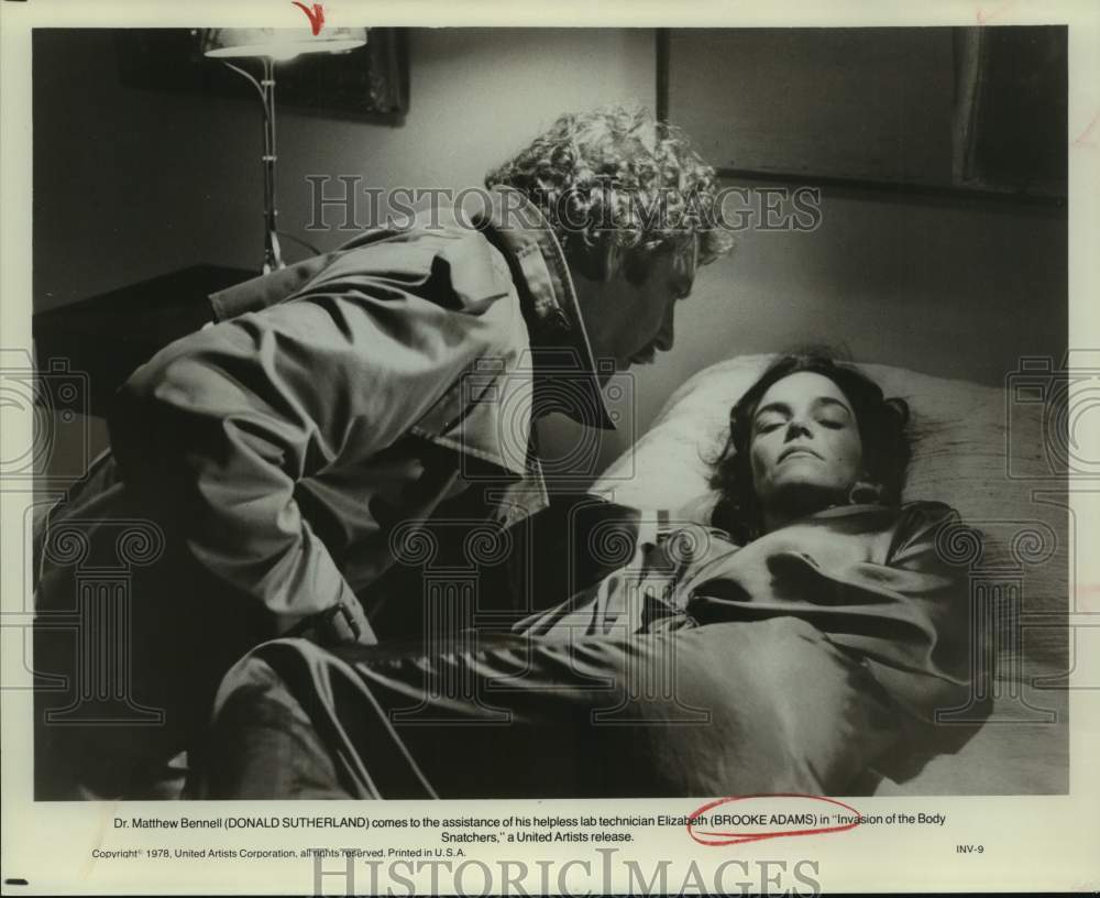 1978 Press Photo Donald Sutherland, co-star in &quot;Invasion of the Body Snatchers&quot;- Historic Images