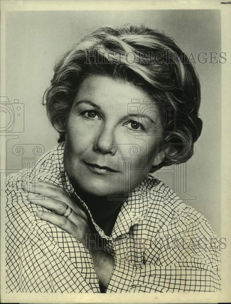 1979 Press Photo Actress Barbara Bel Geddes in &quot;Dallas&quot; on CBS Television- Historic Images