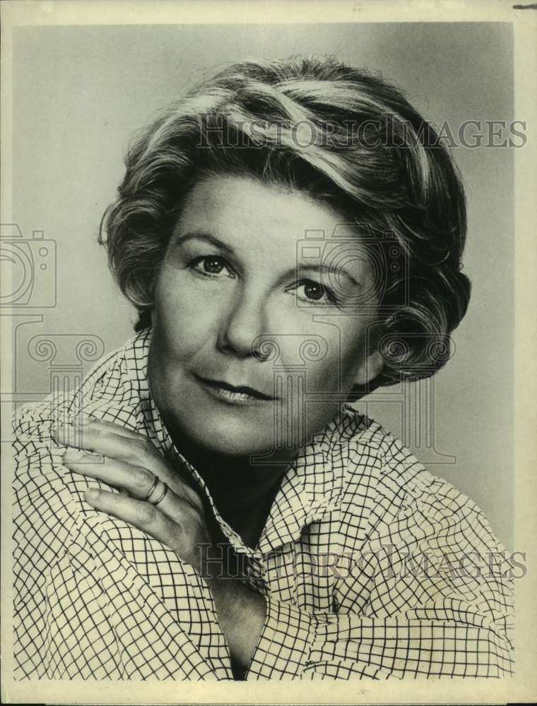 1979 Press Photo Actress Barbara Bel Geddes in "Dallas" on CBS Television- Historic Images