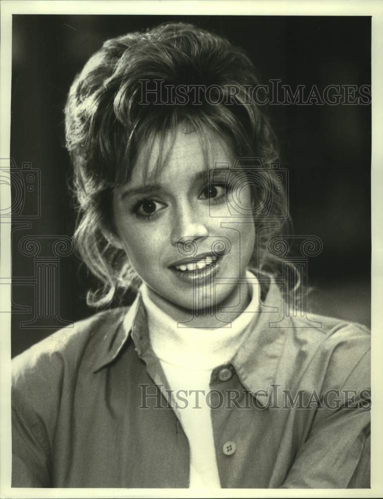 1988 Press Photo Whitney Kershaw guest stars on Simon & Simon, on CBS.- Historic Images