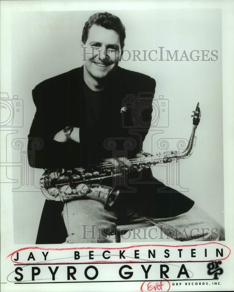 1997 Press Photo Jay Beckenstein, Saxophone Player, Spyro Gyra, Entertainer- Historic Images